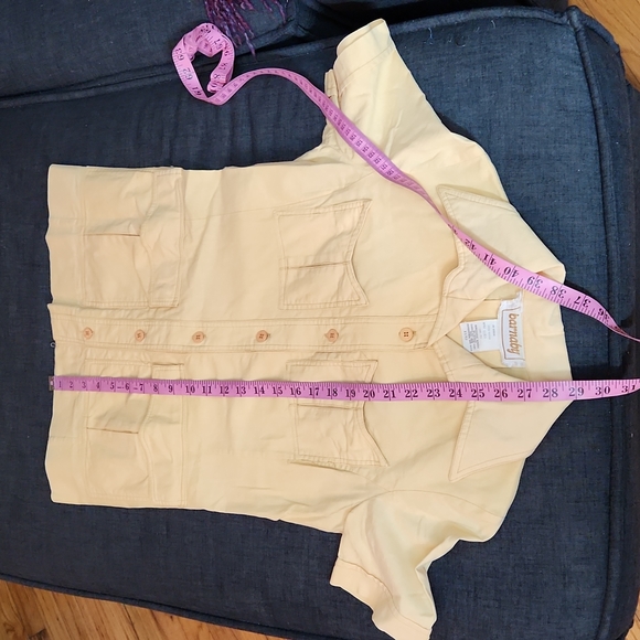 Vintage 60's 70's Short Sleeve And Skirt Safari Fashion Matching Set Sz11/12 - Picture 10 of 16